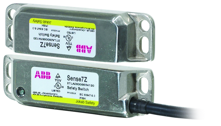 Sense 7Z, SS 5 m cable, 2 NC/1 NO LED