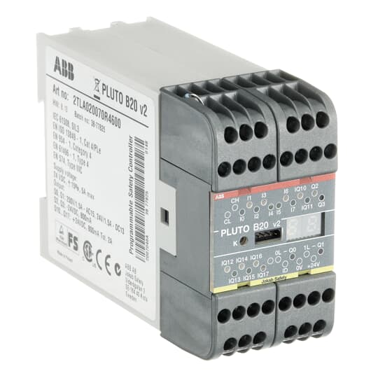Pluto B20 v2 Safety-PLC 8+8+2+2 I/O