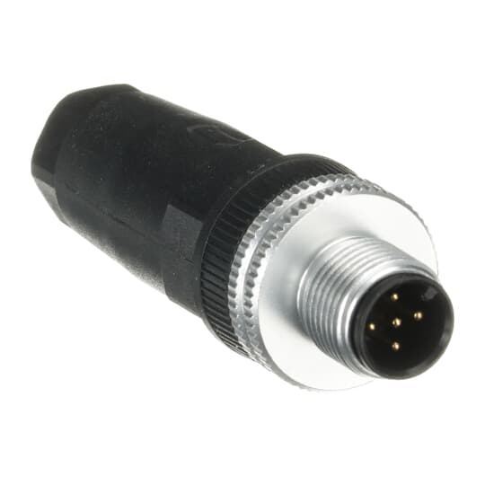 M12-C02 M12x5 male screw con