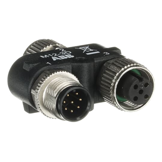 M12-3D M12 Y-connector