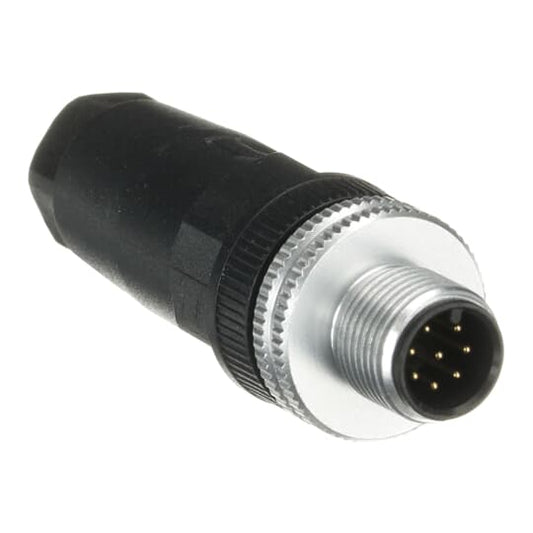 M12-C04 M12x8 male screw con.