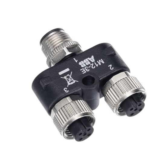 M12 Y-connector (Pluto IQ)